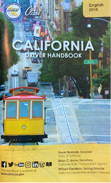 The driver's manual in Pashto